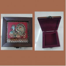 Glass painting- inlaid box